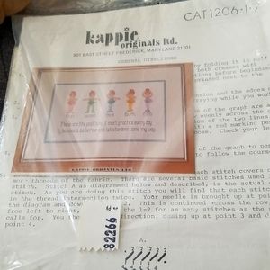 Kappie Originals Ballet Ballerina Cross Stitch Sealed Kit